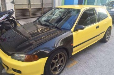 Honda Civic Hatchback Model 1994 B16 Engine Japan