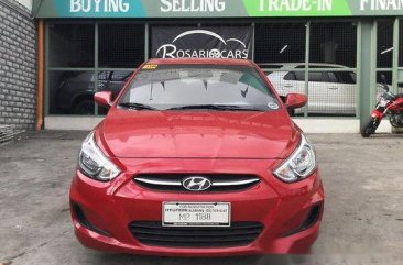2016 HYUNDAI ACCENT CRDI DIESEL RED
