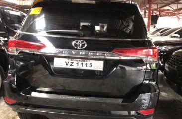 2017 Toyota Fortuner 2.8 V 4x4 Diesel Black Automatic