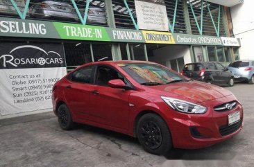 2016 HYUNDAI ACCENT CRDI DIESEL RED