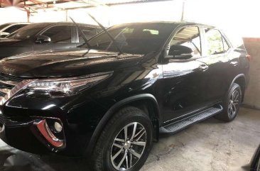 2017 Toyota Fortuner 2.4 V 4x2 Diesel Black Automatic