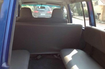 Mitsubishi Adventure GLX 2010 model Color blue