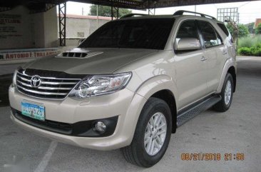 TOYOTA Fortuner g 2013 matic FOR SALE