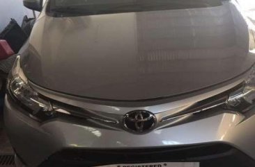 2017 TOYOTA Vios E AT silver GRAB READY