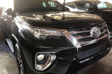 2017 Toyota Fortuner 2.4 V 4x2 Diesel Black Automatic