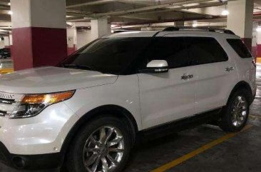 2014 Ford Explorer 3.5V Pearl White FOR SALE