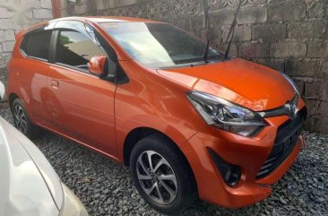 2017 TOYOTA Wigo 10 G Newlook Manual Orange Thermalyte