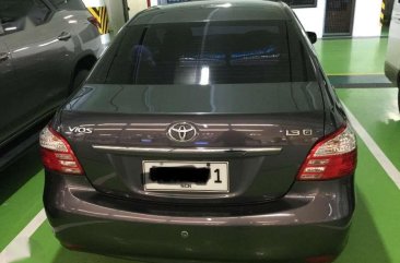 2013 Toyota Vios 1.3G Grey Metallic Manual Negotiable
