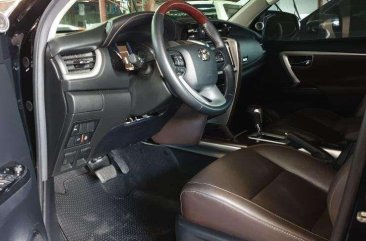 2017 Toyota Fortuner 2.4V 4x2 Automatic Diesel Black 