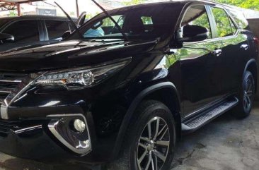 2017 Toyota Fortuner 2.4V 4x2 Automatic Diesel Black 