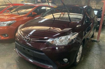 FASTBREAK 2018 Toyota Vios E Manual Blackish Red