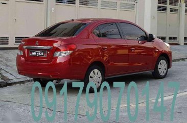 2016 Mitsubishi Mirage G4 M/T -Red FOR SALE