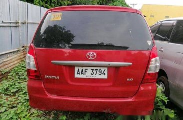 Toyota Innova 2014 J Manual Transmission Used for sale in Cebu. 