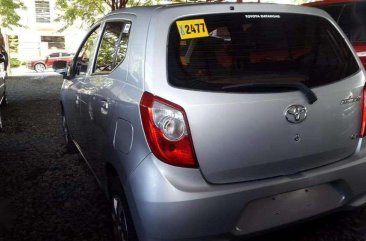 Toyota Wigo E 2017 silver-Located at Quezon City