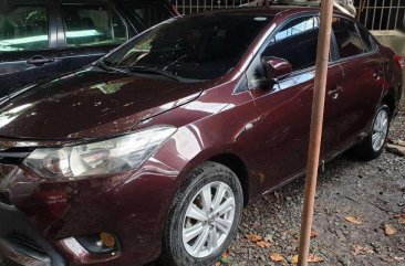 Toyota Vios E Manual 2017 blackish red