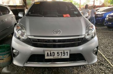 2017 TOYOTA Wigo 10 G Silver Manual