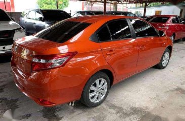 Toyota Vios E 2017 Automatic orange