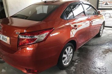 2017 Toyota Vios 1.3 E Dual VVTI Orange Manual