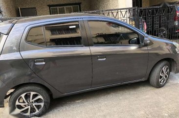 2017 Toyota Wigo 1.0 G Gray Automatic