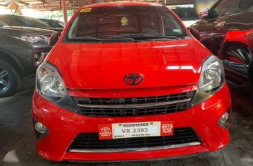 2017 TOYOTA Wigo 10 G Manual Red 1st onwed