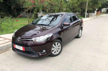 2018 Toyota Vios E Automatic blackish red very fresh 