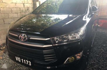 2017 Toyota Innova 28 E Automatic Black Wagon