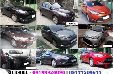 TOYOTA Vios E 2017 2016 GRAB AT MT 