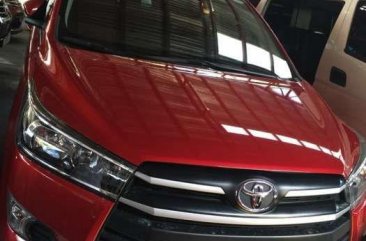 2018 Toyota Innova J manual red for sale 