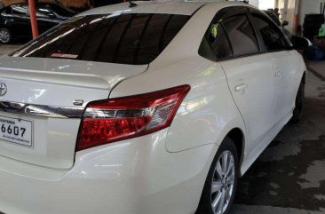 2016 Toyota Vios 1.5G Automatic Gasoline Pearl White 8.8tkms 