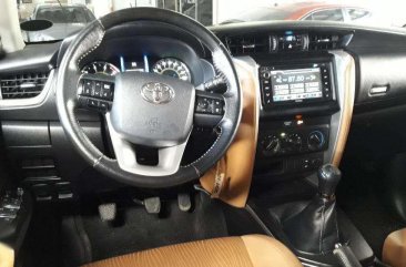 2017 Toyota Fortuner G Manual Diesel Gray Low Mileaged 