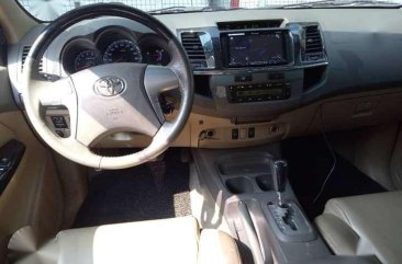 2012 Toyota Fortuner 2.7 G A/T Beige Gasoline