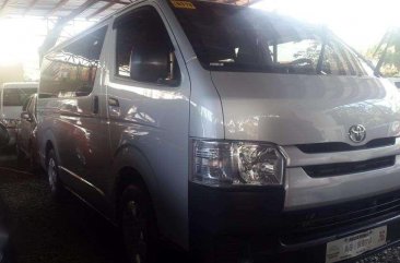 Toyota Hiace Commuter 2018 Silver-Located at Quezon City