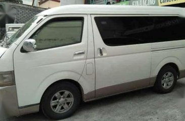 2008 Toyota Hi-Ace Super Grandia A/T White Diesel