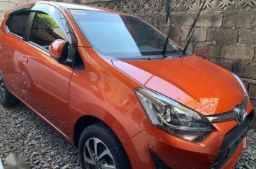 2017 Toyota Wigo G VVT-i Manual Orange GAS