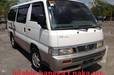 Nissan Urvan Escapade Van 2013 model Diesel engine Lucena City