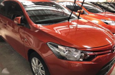 2017 Toyota Vios 1.3 E Dual VVTI Orange Automatic