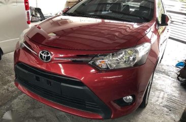 2017 Toyota Vios 1.3 E Dual VVTI Automatic Red