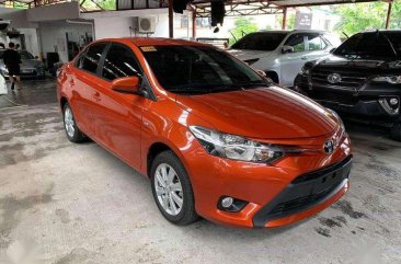 TOYOTA Vios 1.3 E 2017 Automatic Orange-Located at Quezon City