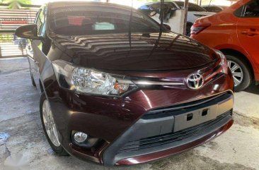 GRAB REGISTERED 2016 Toyota Vios 1.3 E Automatic Blackish Red