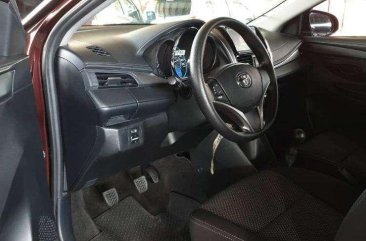 TOYOTA Vios E 2018 Manual Blackish Red-Located at Quezon City