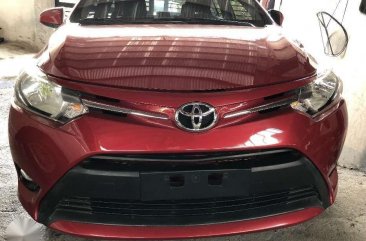 2017 Toyota Vios 1.3 E Dual VVTI Automatic Red