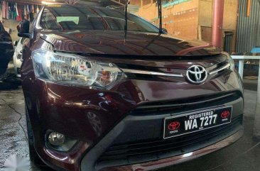 Grab Masterlists 2017 Toyota Vios 1.3 E Manual Blackish Red Sedan