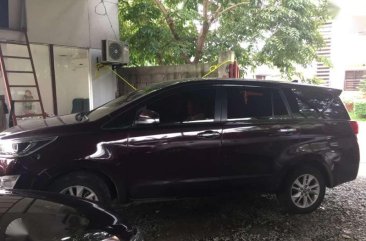 2017 TOYOTA Innova 28 G Manual Blackish Red Top of the Line