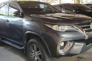 Toyota Fortuner G 2017 Manual Gray-Located at Quezon City