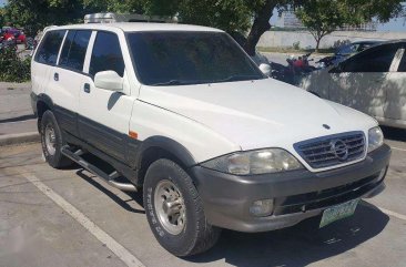 Ssangyong Musso 4x4 SUV dissel 2002  FOR SALE