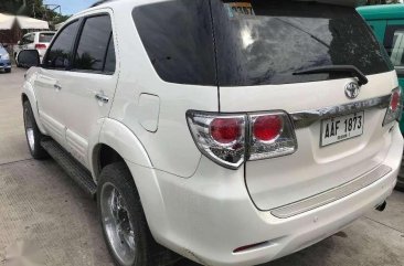 2014 Toyota Fortuner 2.5 VA/T 4x2 wheel White pearl