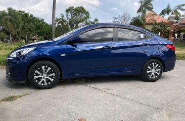 Hyundai Accent 2017 1.4GL 2018 Aquired Admiral Blue