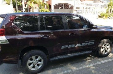 2012 Toyota Prado Automatic Gasoline Blackish Red 70tkms