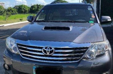 2013 Toyota Fortuner 4x2 Automatic Diesel Charcoal Gray