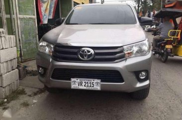 2017 Toyota Hilux E Diesel Manual Silver